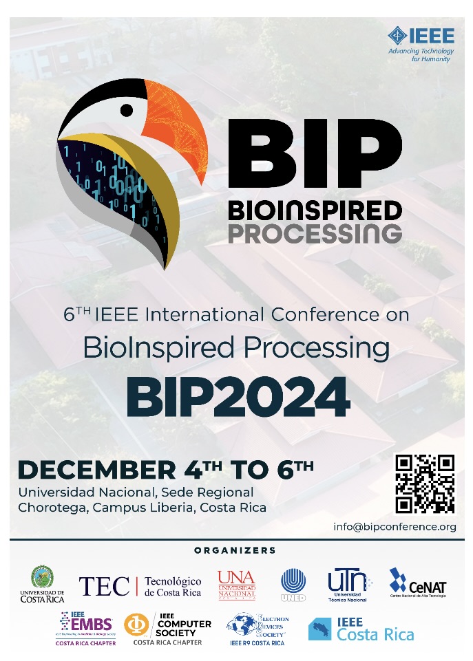 6ª Conferencia internacional IEEE sobre Procesamiento Bioinspirado, BIP 2024